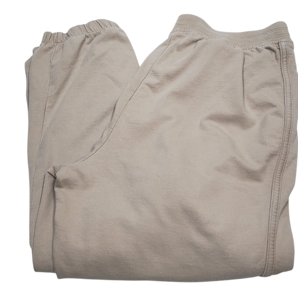 Aerie Tan Sweatpants Relaxed Fit Joggers Women's Medium - Picture 1 of 13
